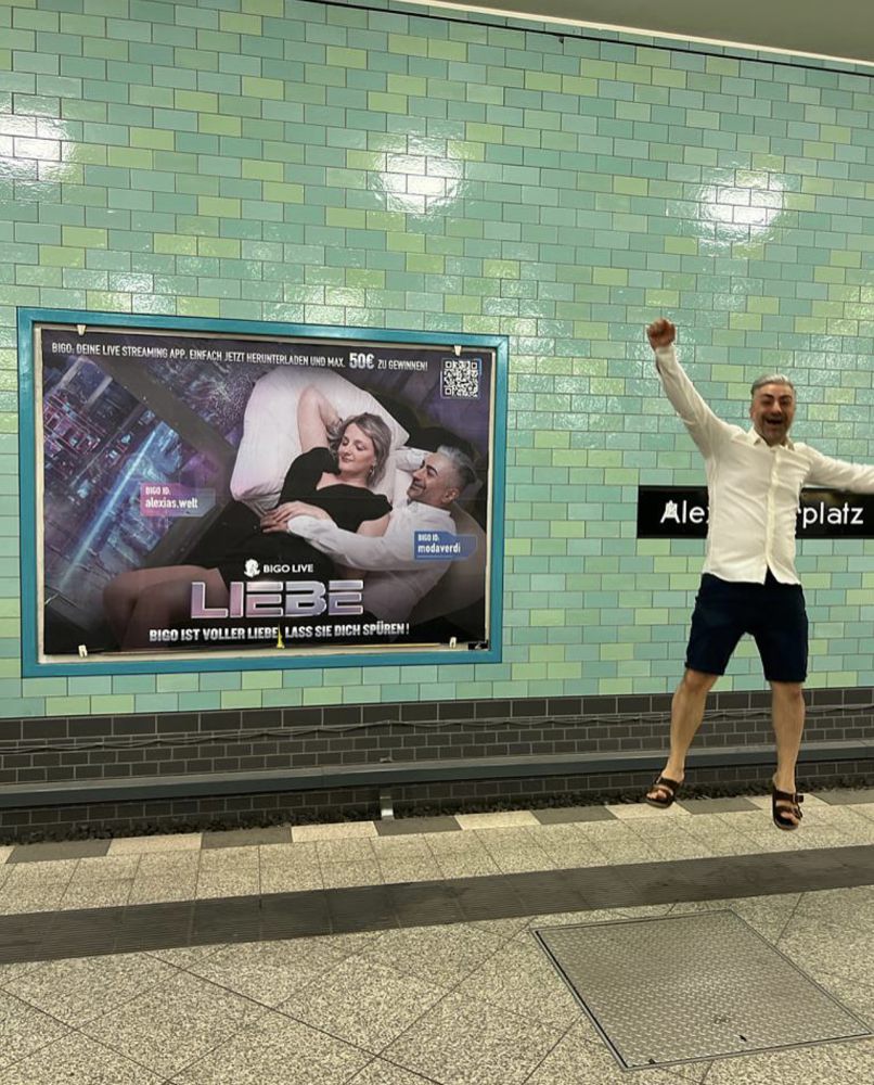 Auf der Suche nach den Plakaten in Berlin